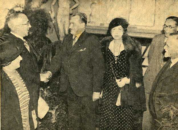 BruceRon#5092 The Alekhines meet Plymouth's Lord Mayor.